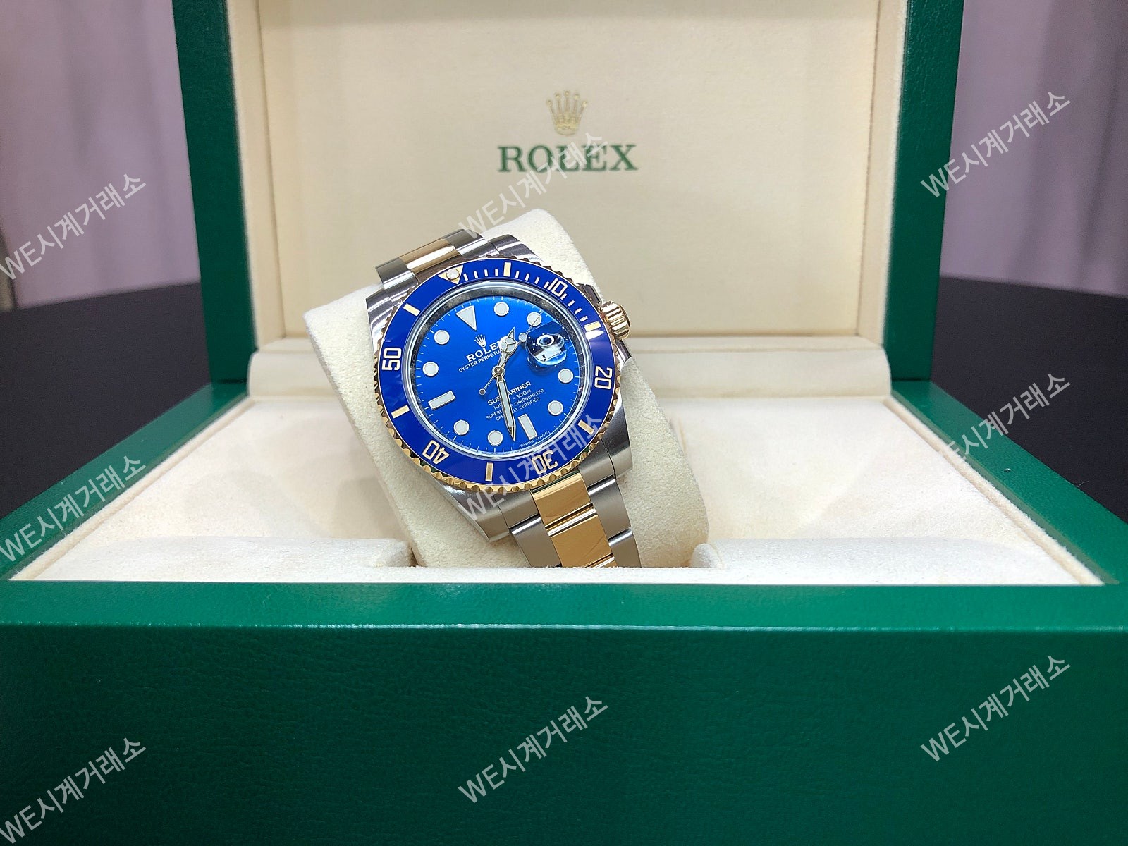 로렉스 서브마리너 청콤 40mm 20년 116613