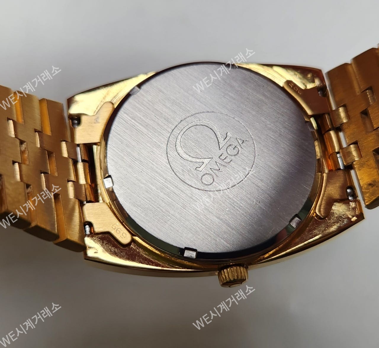 빈티지 오메가 제네브 테레비 올금장 데이데이트 오토매틱