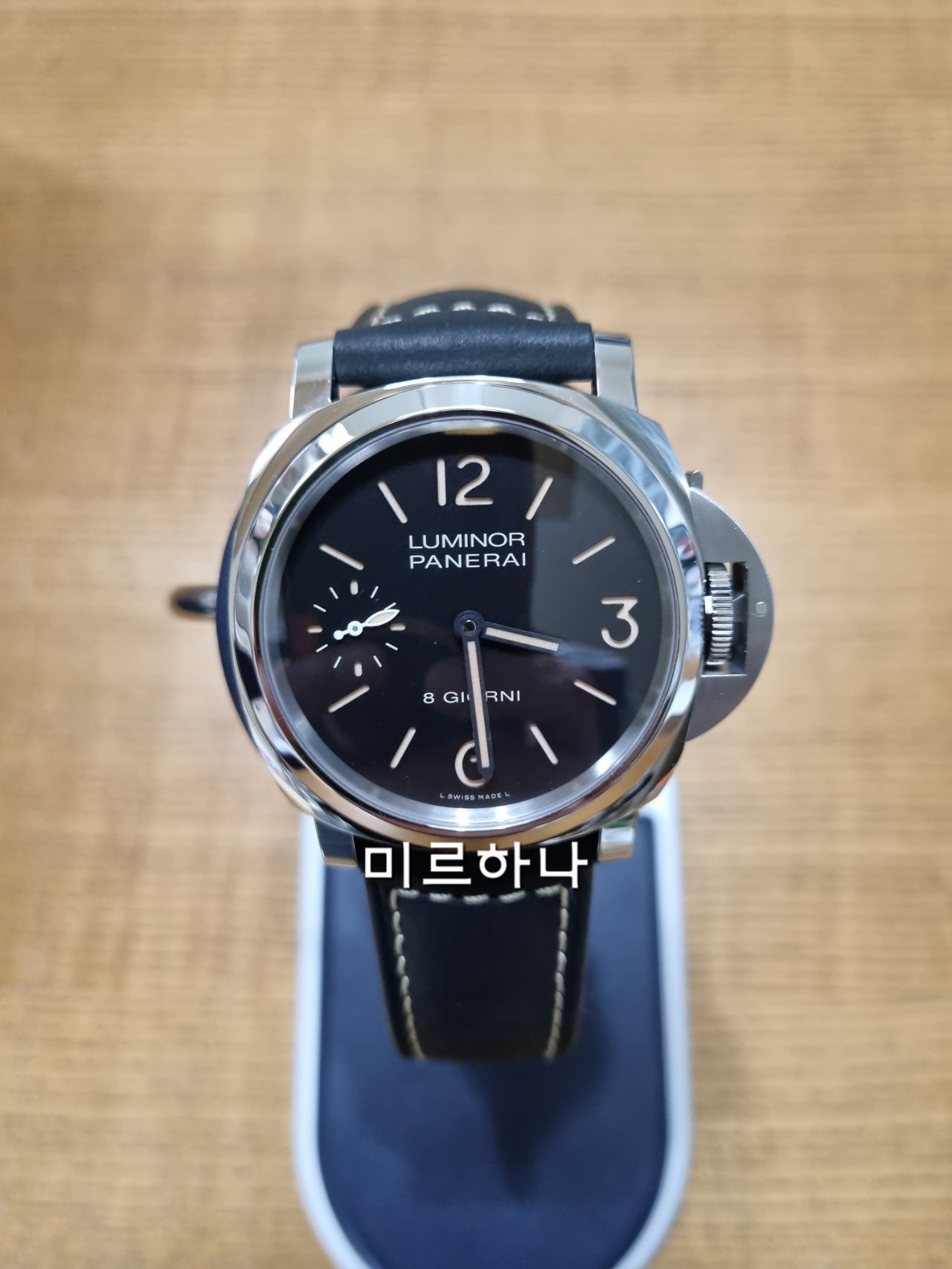 Luminor Base Logo 3 Days Acciaio 측면