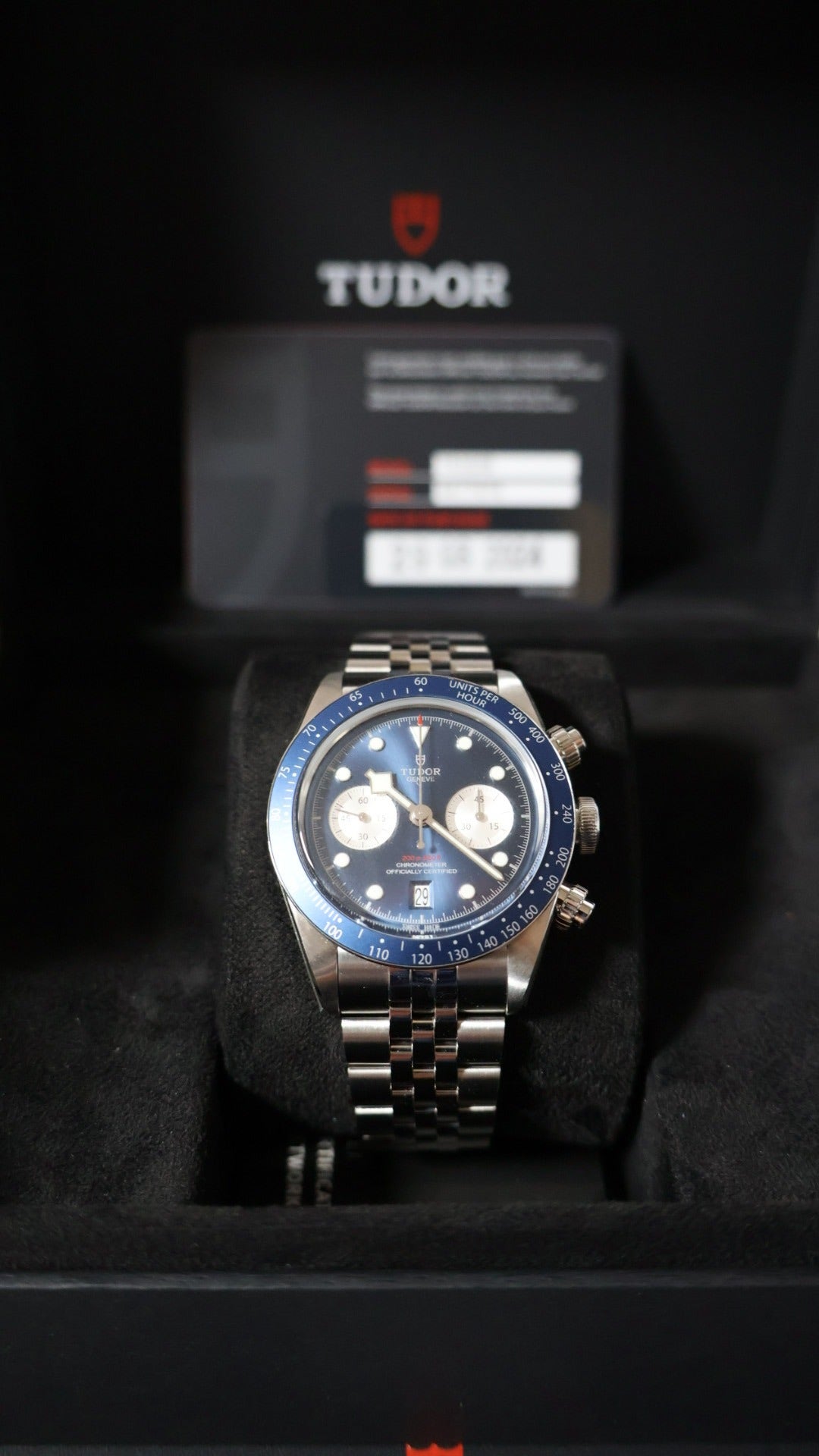 Black Bay Chrono 측면
