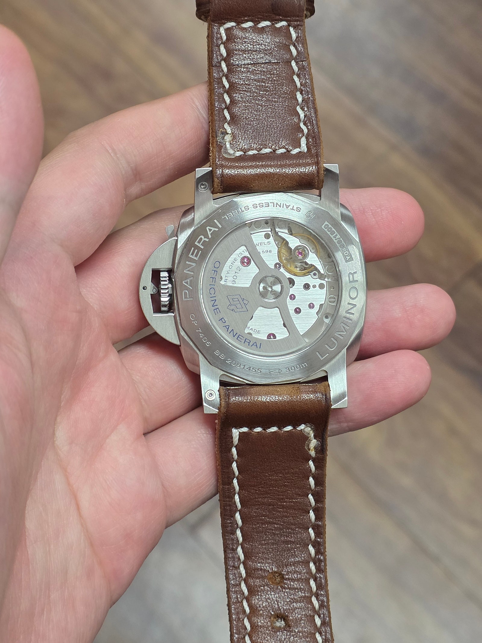 Luminor GMT BiTempo 케이스백